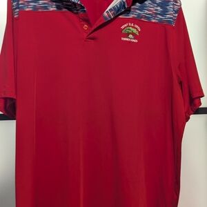 Red US Open Torrey Pines Men's Polo Shirt